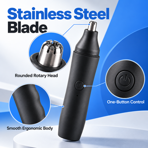 Tondeuse Électrique Portable Rechargeable <span class=keywords><strong>pour</strong></span> <span class=keywords><strong>Poils</strong></span> de Nez, Lame en Acier Inoxydable, Épilateur Compact <span class=keywords><strong>pour</strong></span> Nez et <span class=keywords><strong>Oreilles</strong></span>, Dispositif de Toilettage en Gros - Product Image 2