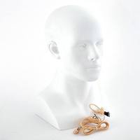 PMLN6445 2-Draht-Set mit Durchsichtiger Röhre Beige Zweiwege-Funk PTT-Headset für DP1400 DEP450 CP200D Walkie-Talkie