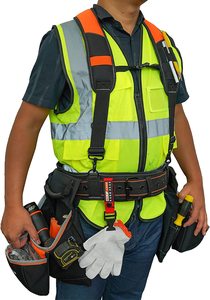 Pro Framer Combo <strong>Hammer</strong> <strong>Holder</strong> with Multipocket Polyester Belt Customizable ODM Carpenter Construction Tool Bag - Product Image 5