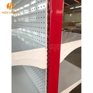 מדפי סופרמרקט כבד מדפים מתכת תצוגת מדפים גונדולה חנות חנות חנות חנות חנות מדפים - Product Image 4