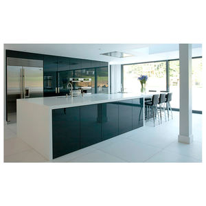 ตู้ครัวแบบโมดูลตู้ติดผนังเฟอร์นิเจอร์กันน้ำทันสมัย - Product Image 4