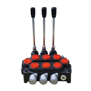 Vanne de commande directionnelle manuelle hydraulique ZT12 série 20 pour utilisation en machinerie agricole et chariots élévateurs - Product Image 2