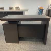 Bureau de patron de président exécutif moderne Bureau d'ordinateur durable Tiroir d'employé Accès par mot de passe pour la fourniture de meubles en gros