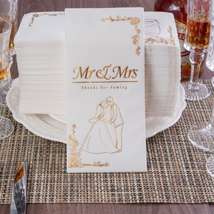 Serviettes en papier colorées Airlaid écologiques, 1 pli, format poche (40x40cm) |    Décoration de table élégante |   <span class=keywords><strong>HoReCa</strong></span> |   Occasions - Product Image 6