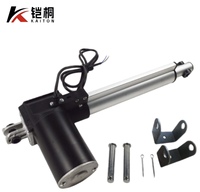 Actionneur linéaire intelligent pour appareils électroménagers 24V 3000N Force 50-400mm Course Moteur à engrenages Montage à bride Étanchéité IP65/IP54 Certifié ROHS