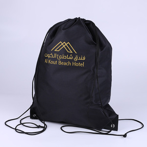 LDFC Sacs à dos à cordon en nylon entièrement personnalisés avec impression en une couleur Sac de rangement à cordon pour l'entraînement et le <span class=keywords><strong>basket</strong></span>-ball - Product Image 1