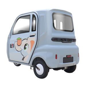 Triciclos Eléctricos para Pasajeros KEYU de Fábrica en Liquidación con Cabina Cerrada para Adultos y Autonomía de 80-100 KM - Product Image 4