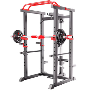 Rack de musculation multifonction tout-en-un Smith Machine pour soulever des poids, rack de fitness pour squats - Product Image 1