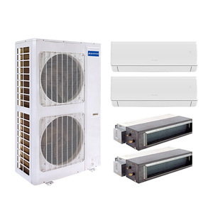 Aire acondicionado central Aquamind de 8kw con inversor completo DC, sistema multi-split para casa, oficina o villa. - Product Image 2