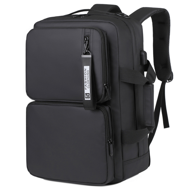 Nylon Laptop Backpack for Business Customizable Smart Laptop Travel Backpack with USB Charging Port
