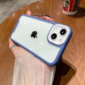 Colore bianco protezione della fotocamera di alta qualità trasparente PC custodia del telefono cellulare per <span class=keywords><strong>Iphone</strong></span> <span class=keywords><strong>11</strong></span> 12 13 14 15 16 17 <span class=keywords><strong>Pro</strong></span> <span class=keywords><strong>Max</strong></span> - Product Image 4