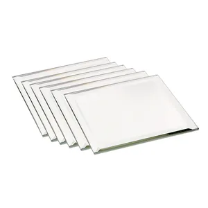 Groothandel Modern Design Spiegelglas Gecoat Zilver Salonwand Zilveren Spiegelplaat