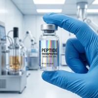 Label Botol PET Holografik 3ml 10ml Cetak UV Tahan Air |   Stiker Gulung Logo Kustom MOQ 50pcs |   Tinta Kosmetik SGS-Safe untuk Penggunaan Laboratorium