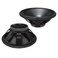 Gooermi S218+ Haut-parleur passif à 2 canaux de 18 pouces, 8 ohms, en néodyme, avec son surround, pour utilisation professionnelle sur scène PA/FOH, durable
