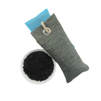 Minghui – sacs réutilisables de purification d'air, charbon de bambou en poudre, charbon actif 200G Agent auxiliaire chimique noir