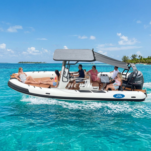 Bateau <span class=keywords><strong>de</strong></span> <span class=keywords><strong>luxe</strong></span> australien <span class=keywords><strong>de</strong></span> 7 m (23 pieds) RIB700 en Hypalon, semi-rigide, pour 13 personnes, idéal pour la pêche, le canoë, les croisières insulaires - Product Image 5