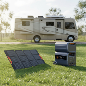 Available in Stock 2400W 2.4KW Portable Power Station 2400wh 2496Wh 3072Wh LiFePo4 Battery <b>Solar</b> <b>Generator</b> for Rv Outdoor Workin - Product Image 5