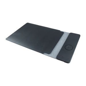 Custodia per Laptop in Pelle Morbida Ecologica Impermeabile con Caricatore Wireless 14/16 Pollici per Notebook <span class=keywords><strong>Macbook</strong></span> per Lavoro in Pelle PU - Product Image 3