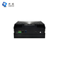 Computadora Industrial Integrada LGA1700 LGA1151 con 4 RS232, 485, 422 COM, 6 I210AT LAN, 4 POE, 15W DC 9V-36V, Win10/11, HD VGA 4K, para Montaje en Riel DIN