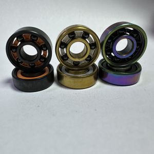 -608 bantalan bola keramik hibrid 608 608 2RS C3 <span class=keywords><strong>bearing</strong></span> bantalan bola alur dalam untuk papan luncur sepatu roda - Product Image 3