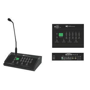 ITC New Paging System Remote Zone Remote Paging Microphone with T-6212(A), max 160 zone, CAT 5 cable system