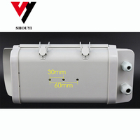 Carcasa de TV de circuito cerrado impermeable, carcasa de monitoreo de aleación de aluminio, 10 pulgadas