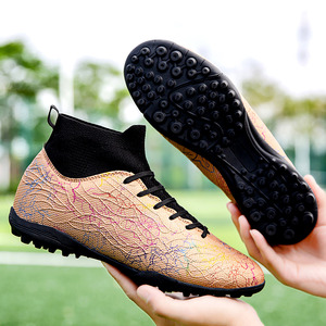 Botines de Fútbol con Tacos Mini de Cuello Alto, Venta Directa de Fábrica, Logotipo Personalizado, Talla y Color, para Césped Artificial y Terreno Firme, Todas las Estaciones, Interior y Exterior - Product Image 6