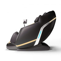 Fauteuil de massage intelligent thaïlandais 8D de luxe à corps entier avec spa pour les pieds, design dernier cri, inclinable et pliable