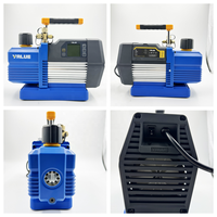 Bomba de Vacío VALUE VP8DSV 220V/50Hz de Doble Etapa A2L (240L/min) con Operación Remota Inteligente y Vacuómetro VMV1S