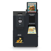 Kiosque de paiement en libre-service intelligent multifonctionnel de 10,1 pouces avec lecteur de pièces, lecteur de cartes de crédit, lecteur de codes QR, caisse enregistreuse SDK