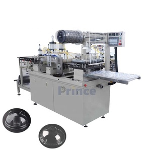 PVC/PET/PS dùng một lần cốc nhựa nắp máy làm nhựa bát nắp/nắp hình thành <span class=keywords><strong>Maker</strong></span> cà phê cup Bìa thermoforming máy - Product Image 1