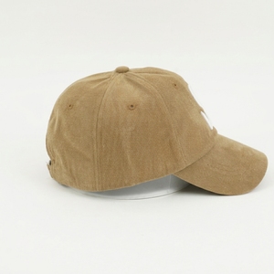 <span class=keywords><strong>Gorra</strong></span> de Béisbol de Pana de Algodón de 6 Paneles, Color Sólido, Bordado 3D, Cierre de Hebilla Metálica, Unisex, Casual, para Adultos, para las Cuatro Estaciones - Product Image 4