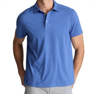 Chemise de golf en tricot solide personnalisée, best-seller, avec logo personnalisé, boutons, manches longues, respirante, décontractée, pour homme, prix d'usine - Product Image 1