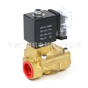 Vanne solénoïde en cuivre Richain Renqi SLP 15 20 25 32 40 50 AC 220V pour eau, gaz, huile, vanne de régulation pilotée - Product Image 4