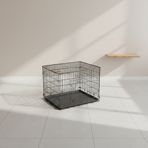 <span class=keywords><strong>Cage</strong></span> pour chien en métal en gros d'usine, <span class=keywords><strong>cage</strong></span> à animaux en fil métallique, facile à assembler, grand espace, durable, portable, avec plateau en PP et grille inférieure - Product Image 2