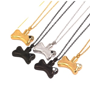 สร้อยคอสแตนเลสสำหรับใส่ขี้เถ้าขี้เถ้าสำหรับสัตว์เลี้ยง - Product Image 1