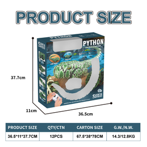 Jouets chanceux Rc <span class=keywords><strong>serpent</strong></span> amphibie télécommande jouet Python terre eau natation <span class=keywords><strong>serpent</strong></span> Simulation animaux jouets <span class=keywords><strong>pour</strong></span> enfants - Product Image 5