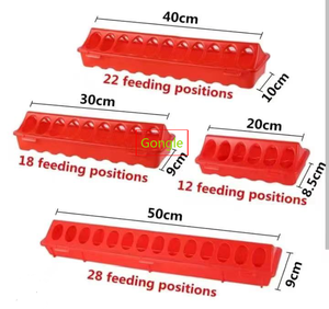 Usine professionnelle de haute qualité bébé poussins oiseaux caille mangeoires et abreuvoirs <span class=keywords><strong>Pigeon</strong></span> creux - Product Image 2