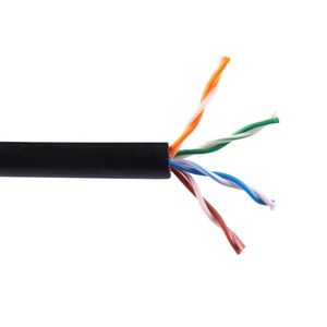 Cable Cat5e <span class=keywords><strong>UTP</strong></span> de <span class=keywords><strong>100m</strong></span>/305m para exteriores, personalizado, CCA 24AWG, 1000ft, de la línea de fabricación NFT - Product Image 2