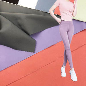 Venta al por mayor de tela de nylon de alta elasticidad transpirable súper suave sin costuras para <span class=keywords><strong>leggins</strong></span> de yoga - Product Image 5