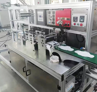 Machine automatique de fabrication de couches, serviettes hygiéniques et protège-slips avec moteur, marque RONTECH, 220V, capacité de 60 à 100 pièces/minute