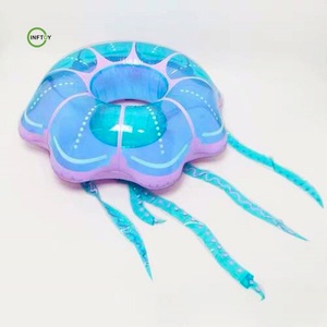 Hot <b>Pool</b> Float, Funny Inflatable PVC Summer <b>Pool</b> or Beach Toy, Jellyfish <b>Pool</b> Float - Product Image 1
