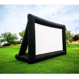 Grand écran gonflable d'extérieur de film, ouvert à air, pour la maison