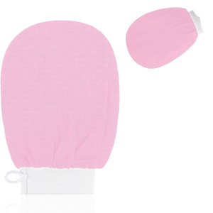 Guantes exfoliantes profundos para piel suave Guantes exfoliantes de lujo para el cuidado de la piel Guante exfoliante a base de plantas naturales - Product Image 4