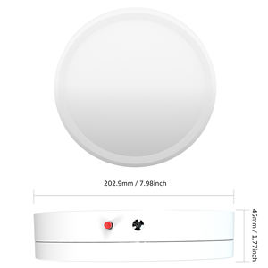 ETL LED تركيبات اضاءة السقف للطوارئ مع بطارية احتياطية ل 7 بوصة حافة الاضاءة سطح ضئيل 120-277V 15W - Product Image 6