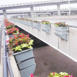 Pot de planteur en plastique pour <span class=keywords><strong>balcon</strong></span>, grand boîte pour l'extérieur et l'intérieur, vente en gros et - Product Image 5