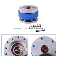 Adaptateur de moyeu à dégagement rapide pour volant de voiture de course en aluminium à 6 trous Kit de Boss raccord universel