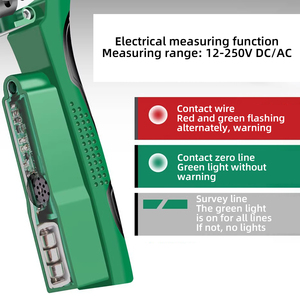 8-in-1 Multifunction <b>Tool</b> - Wire Stripper Cutter & Voltage Tester (12V-250V AC/DC) with Audible LED Alarm - Product Image 6