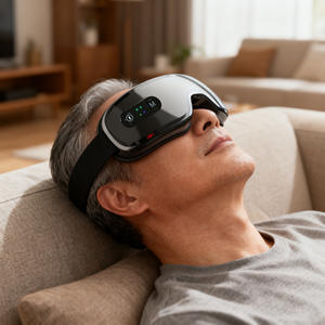 El Último Masajeador de Ojos con Máscara Térmica, Compresa Caliente, 5 Modos de Masaje y Control de Tiempo, Música Bluetooth para Mejorar el Sueño - Product Image 5