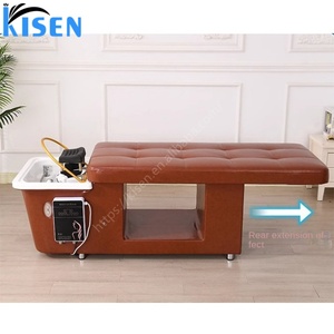 KINSEN <b>Portable</b> Thai Massage Hair <b>Bed</b> Water Recycling System Spa <b>Bed</b> for Hair Salon Shampoo Washing - Product Image 2